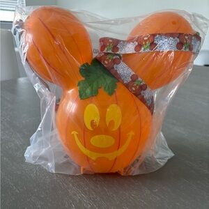 Disney Parks Mickey Balloon Pumpkin Popcorn Bucket